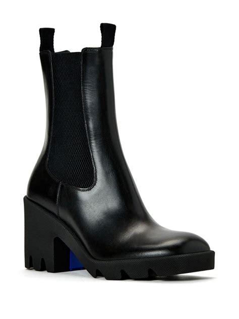 burberry london ankle boots|burberry leather stride chelsea.